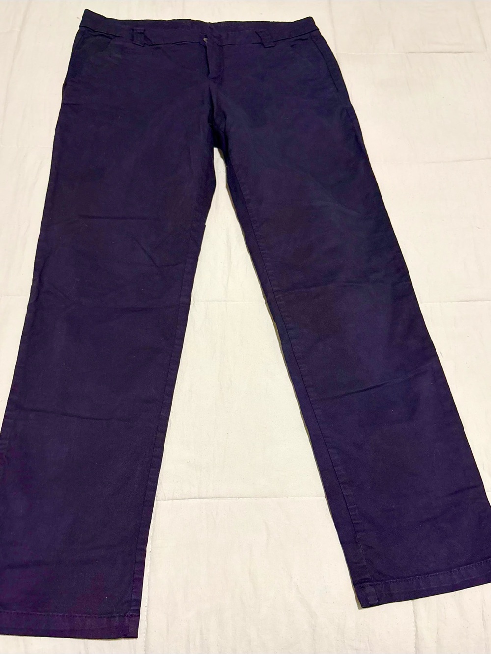 Khakis by Gap Straight Leg Women's Pants - Navy Blue